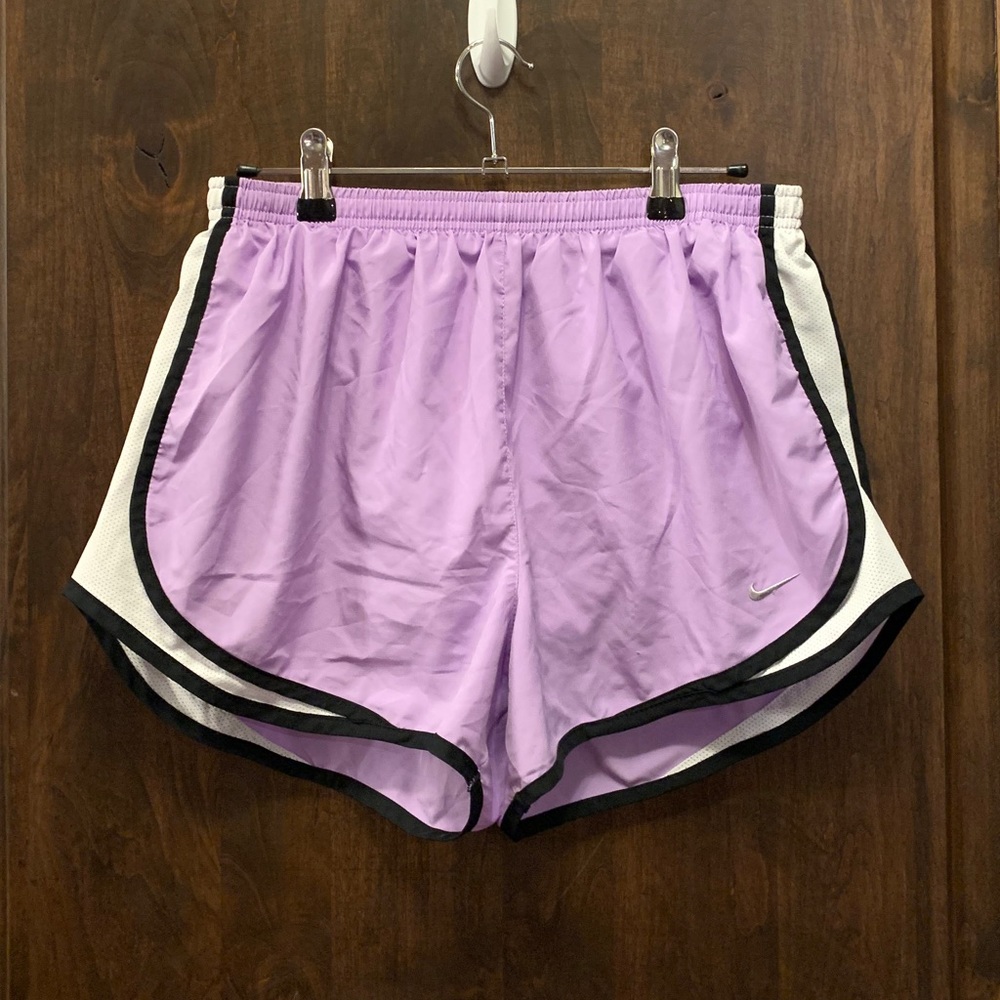 Nike Tempo shorts in lavender